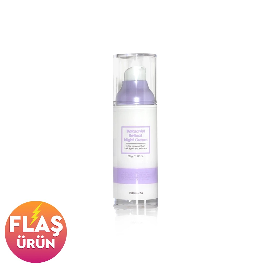 Bibimcos Bakuchiol - Retinal Night Cream 30gr - Bakuchiol - Retinol Gece Kremi