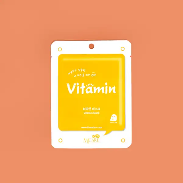 Mjcare On Vitamin Mask - Vitaminli Yüz Maskesi 20'li