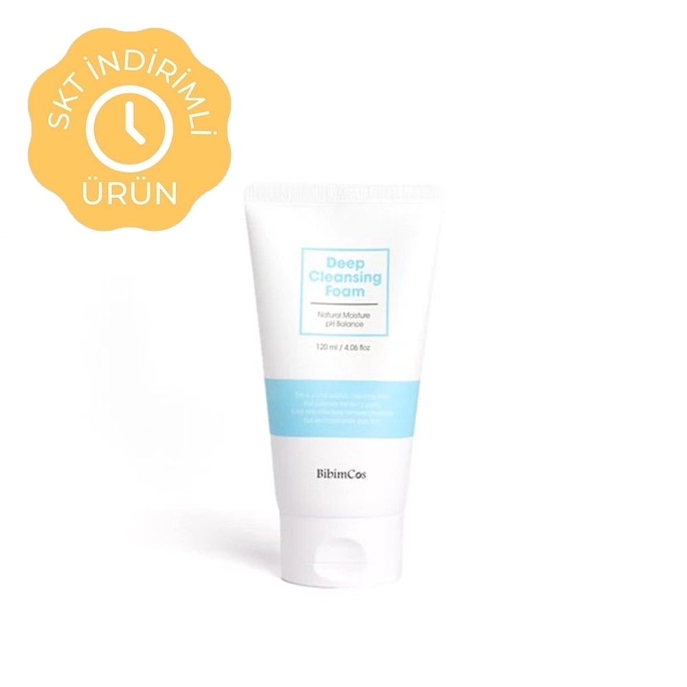 Bibimcos Deep Cleansing Foam 120ml – Yüz Temizleyici Köpük