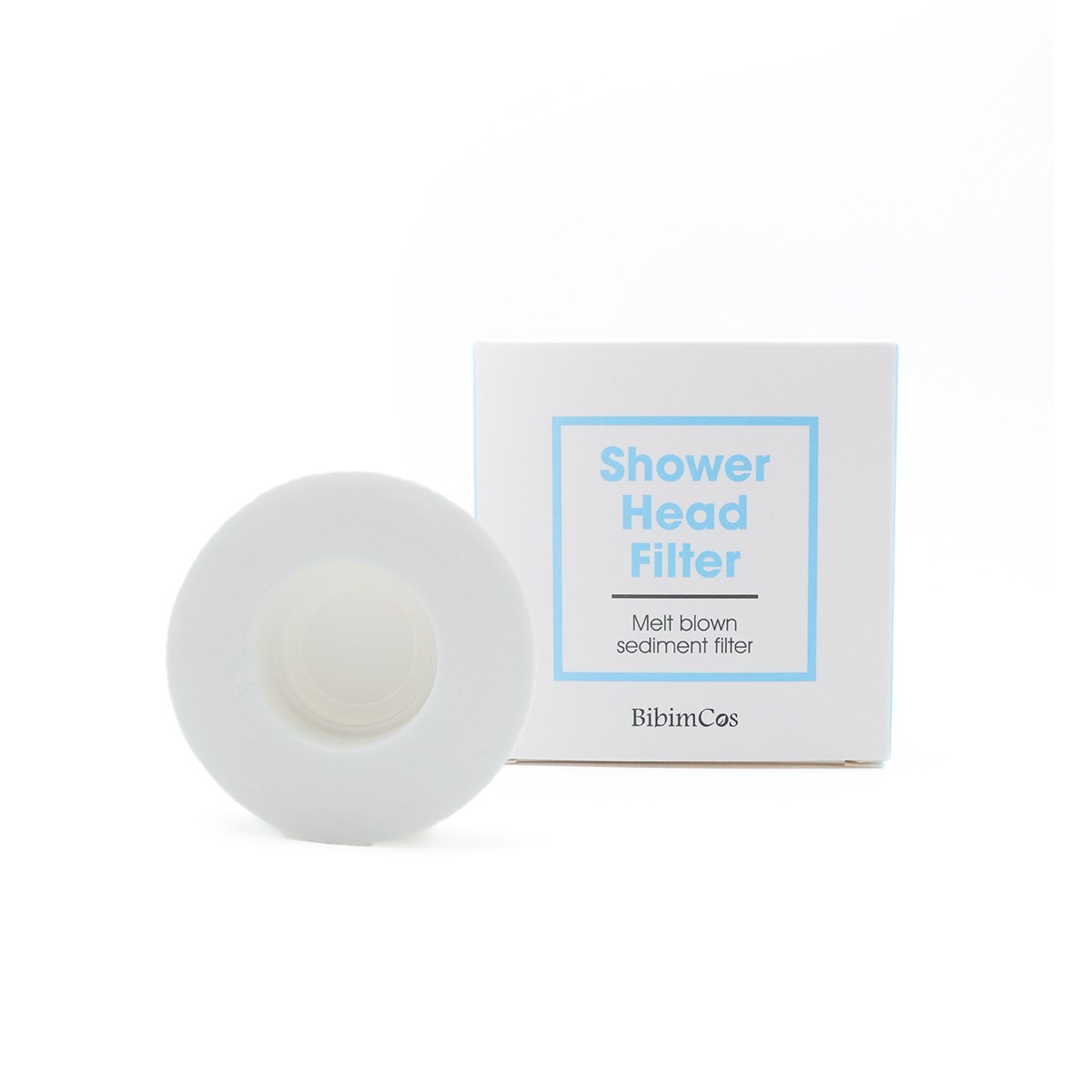 Bibimcos Mini Shower-Head Filter - Taşınabilir Filtreli Mini Duş Başlığı Filtresi
