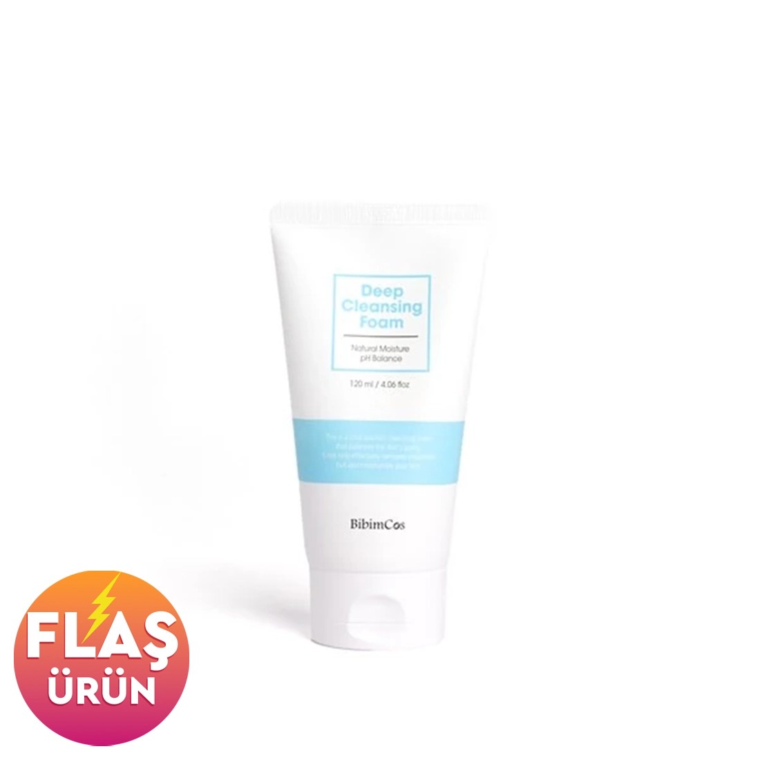 Bibimcos Deep Cleansing Foam 120ml – Yüz Temizleyici Köpük