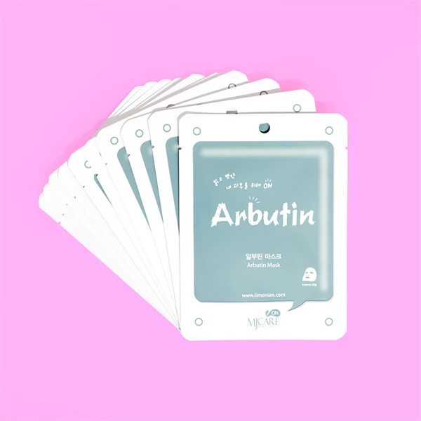 Mjcare On Arbutin Mask - Arbutin Özlü Yüz Maskesi 20'li