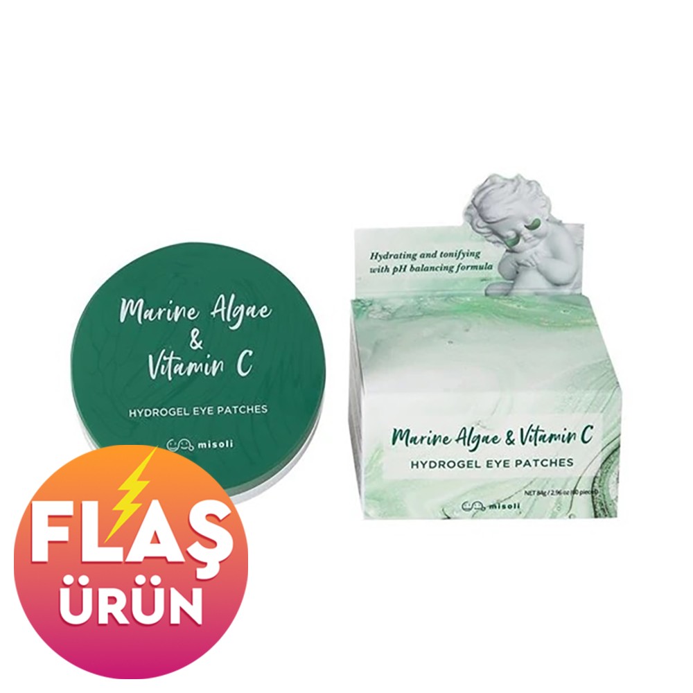 Misoli Yosun ve Vitamin C İçeren Göz Maskesi - Eye Patch 30 Kullanımlık