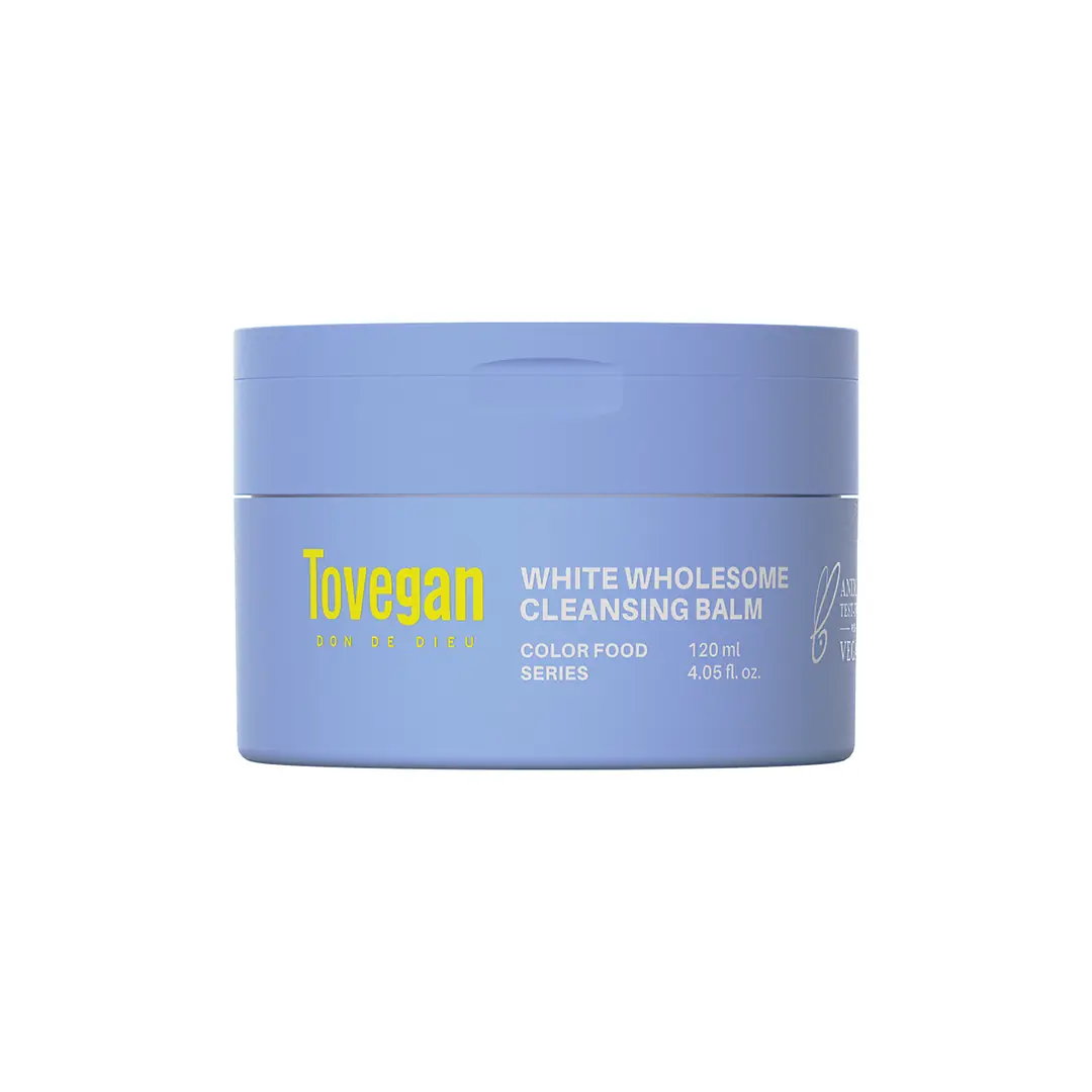 Tovegan Colorfood Series White Wholesome Cleansing Balm 120ml - Temizleyici Balm