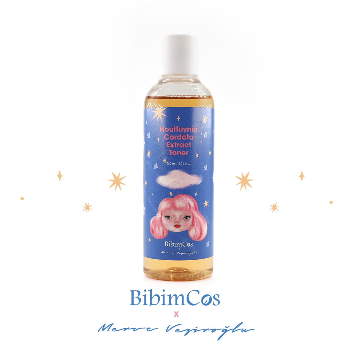 BibimCos x Merve Veziroğlu Houttuynia Cordata Extract Toner
