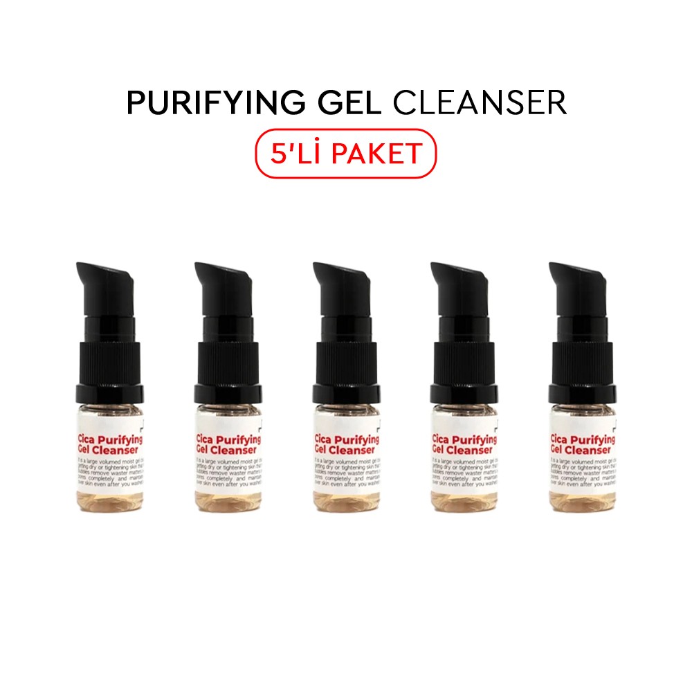 Chamos Cica Purifying Gel Cleanser 10ml (5Adet) - Jel Temizleyici