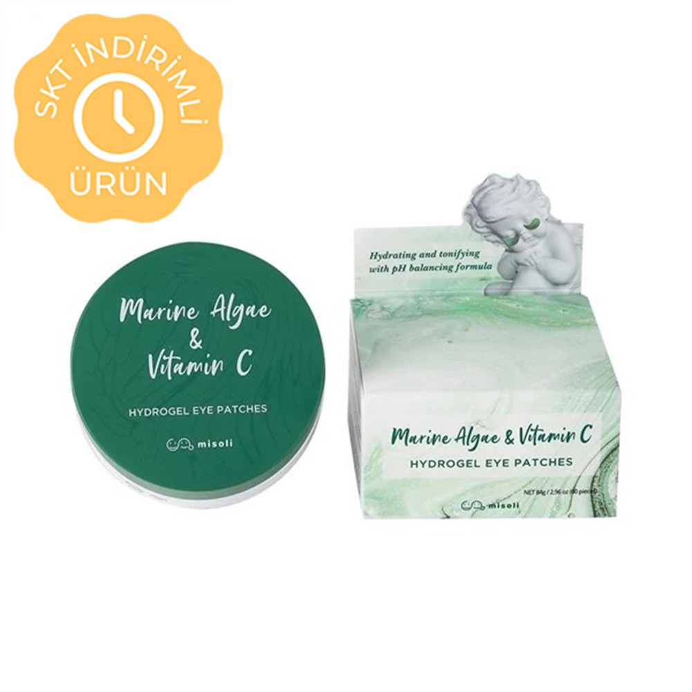 Misoli Yosun ve Vitamin C İçeren Göz Maskesi - Eye Patch 30 Kullanımlık