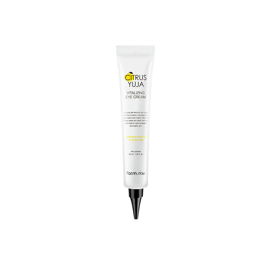 Farmstay Citrus Yuja Vitalizing Eye Cream 45ml - Yuja Özlü Göz