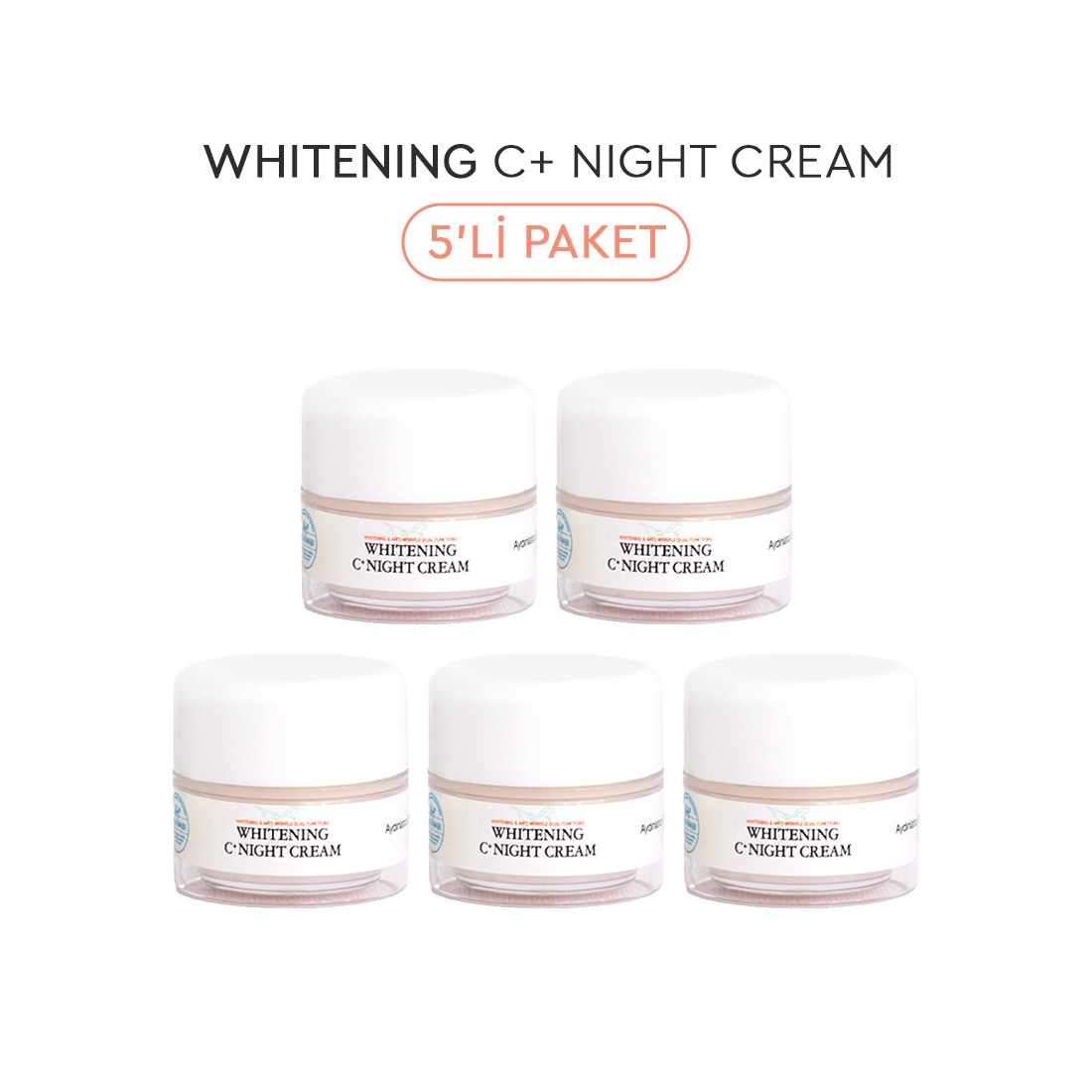 Seohwabi Whitening C+ Night Cream 10 gr (5 Adet) - Aydınlatıcı Gece Kremi