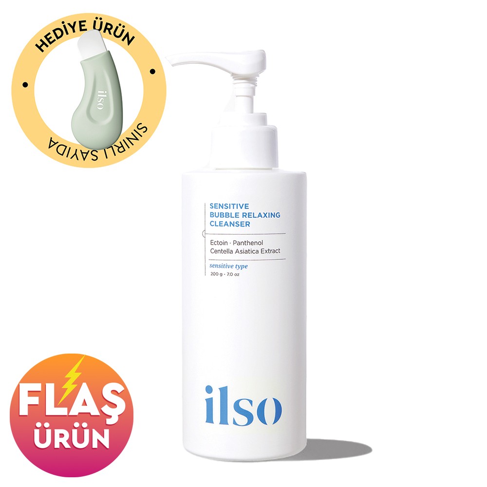Ilso Sensetive Bubble Relaxing Cleanser 200gr - Yüz Temizleyici