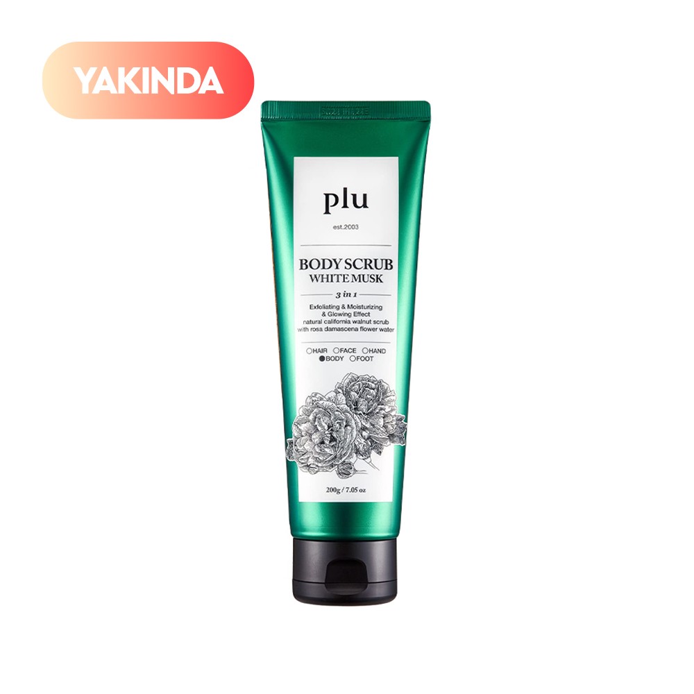 Plu Original Body Scrub White Musk 200 gr - Beyaz Miskli Vücut Peelingi