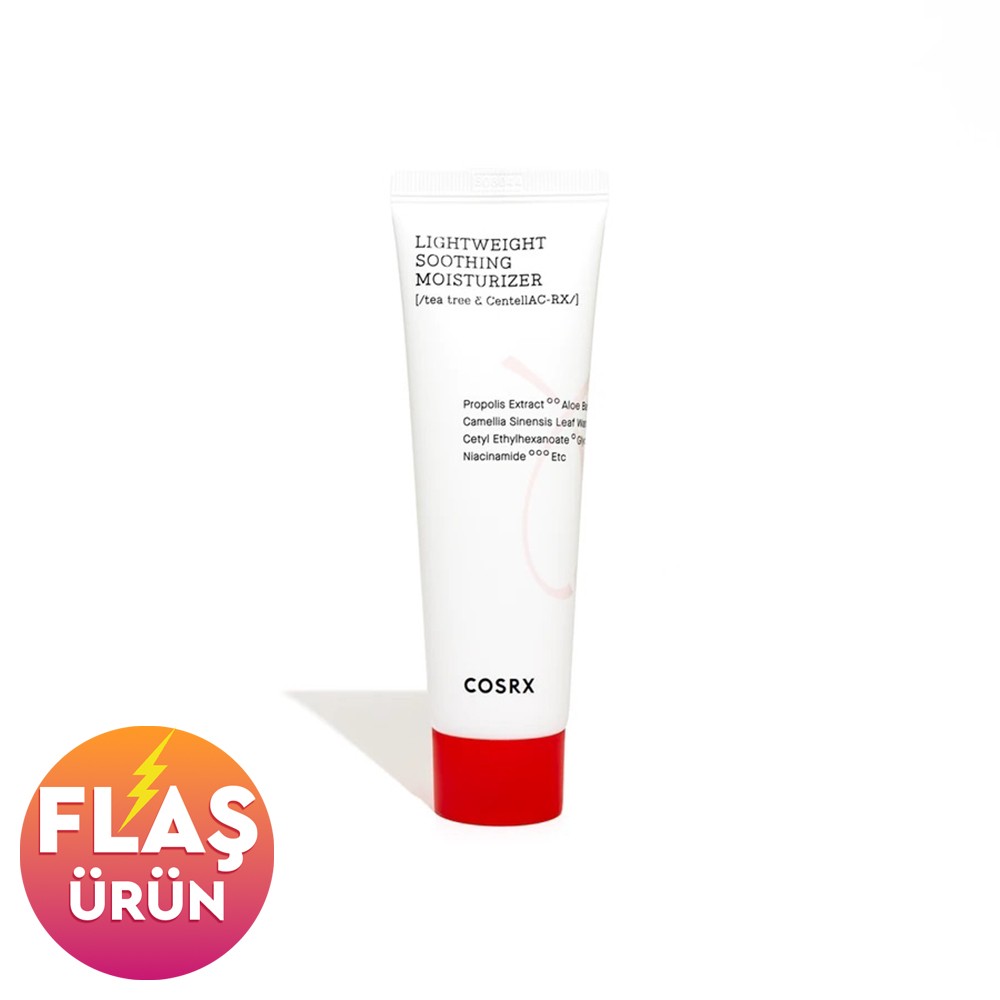 Cosrx AC Collection Lightweight Soothing Moisturizer 2.0 – 80ml Onarıcı ve Nemlendirici Krem