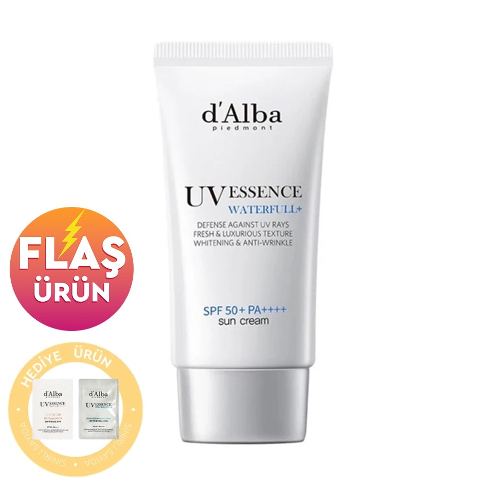 d'Alba Waterful Essence Sun Cream 50ml- Güneş Kremi