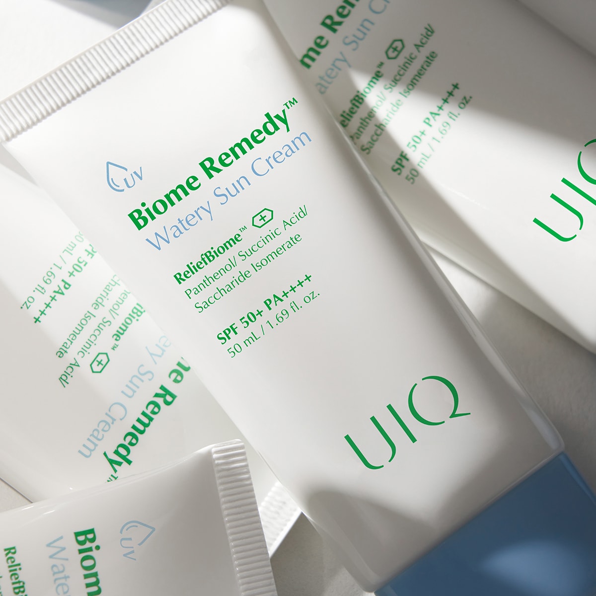 UIQ Biome Remedy™ Watery Sun Cream 50ml SPF50+ ve PA++++ - Nemlendirici Güneş Koruyucu