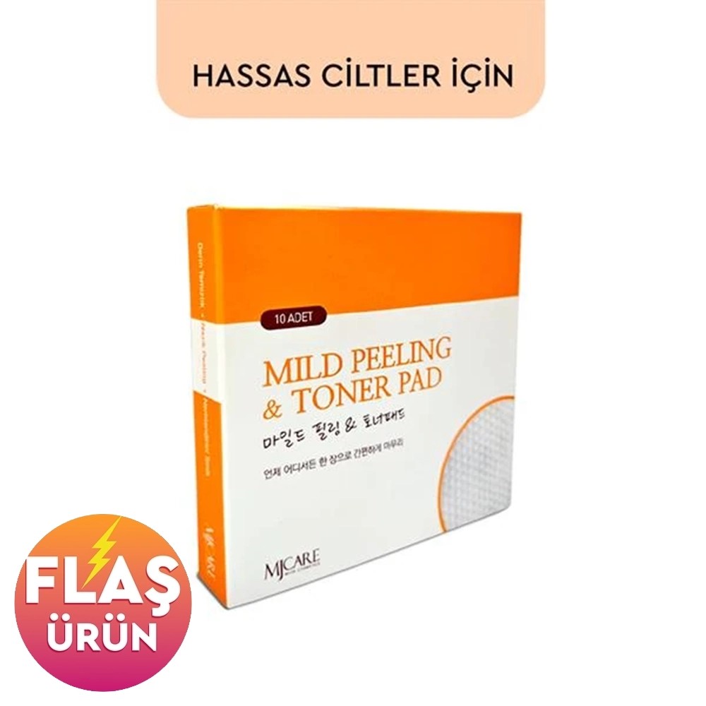 Mjcare Mild Peeling Pad 10'lu Kutu