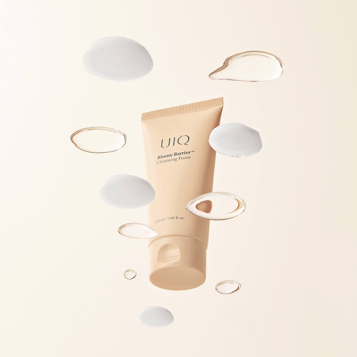 UIQ Biome Barrier™ Cleansing Foam 120ml - Biome İçeren Temizleyici Köpük