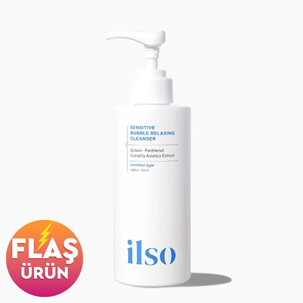 Ilso Sensetive Bubble Relaxing Cleanser 200gr - Yüz Temizleyici