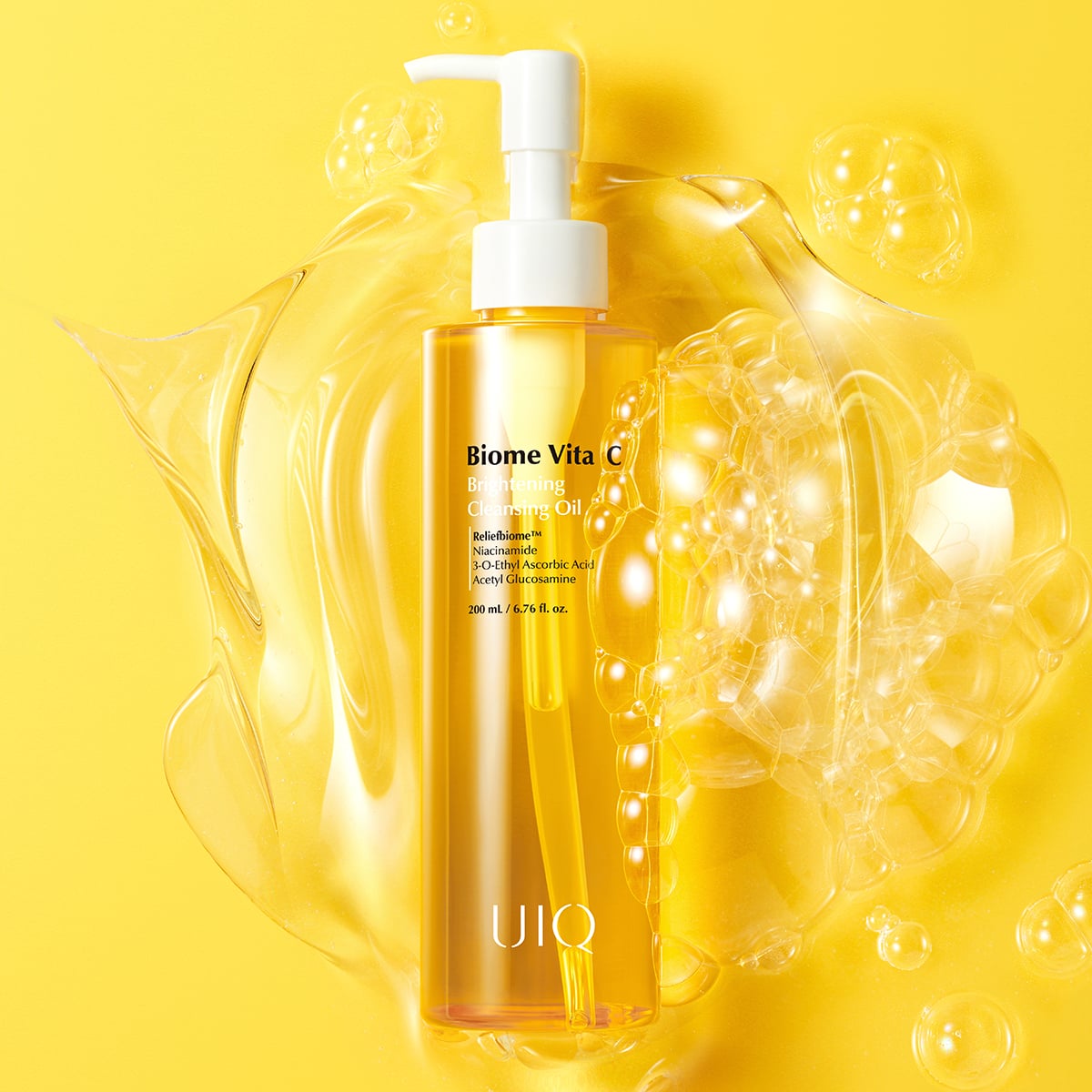 UIQ Biome Vita C Brightening Cleansing Oil 200ml - Temizleyici ve Aydınlatıcı Yağ