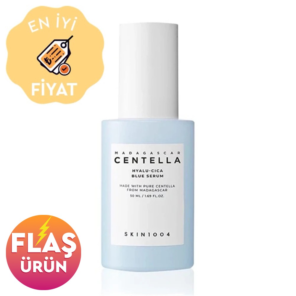 Skin1004 Madagascar Centella Hyalu-Cica Blue Serum 50ml - Nemlendirici Ve Yatıştırıcı Serum