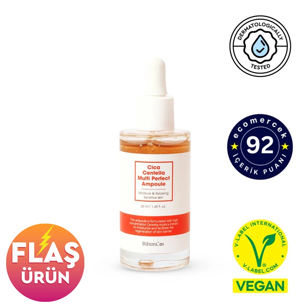 Bibimcos Cica Centella Multi Perfect Ampoule 50ml