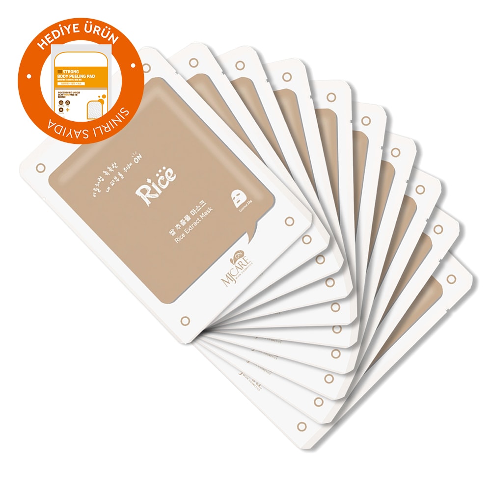 Mjcare On Rice Extract Mask 10-piece