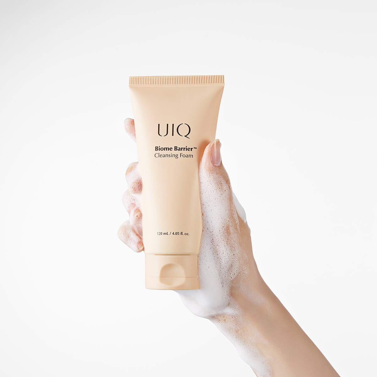 UIQ Biome Barrier™ Cleansing Foam 120ml - Biome İçeren Temizleyici Köpük