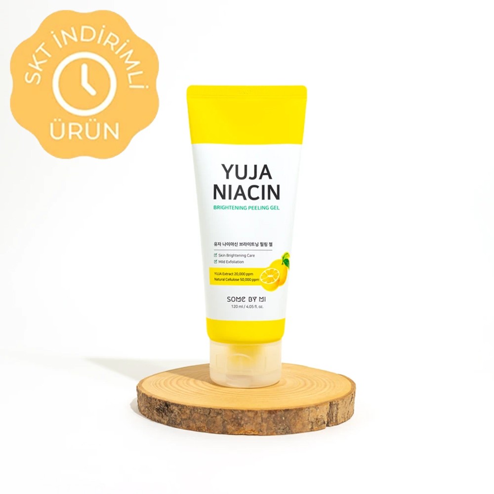 Some By Mi Yuja Niacin Brightening Peeling Gel 120ml - Cilt Aydınlatıcı Niasinamit İçeren Peeling Jel