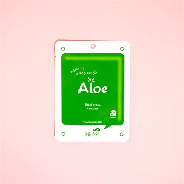 Mjcare On Aloe Mask - Aloe Vera Özlü Yüz Maskesi 20'li