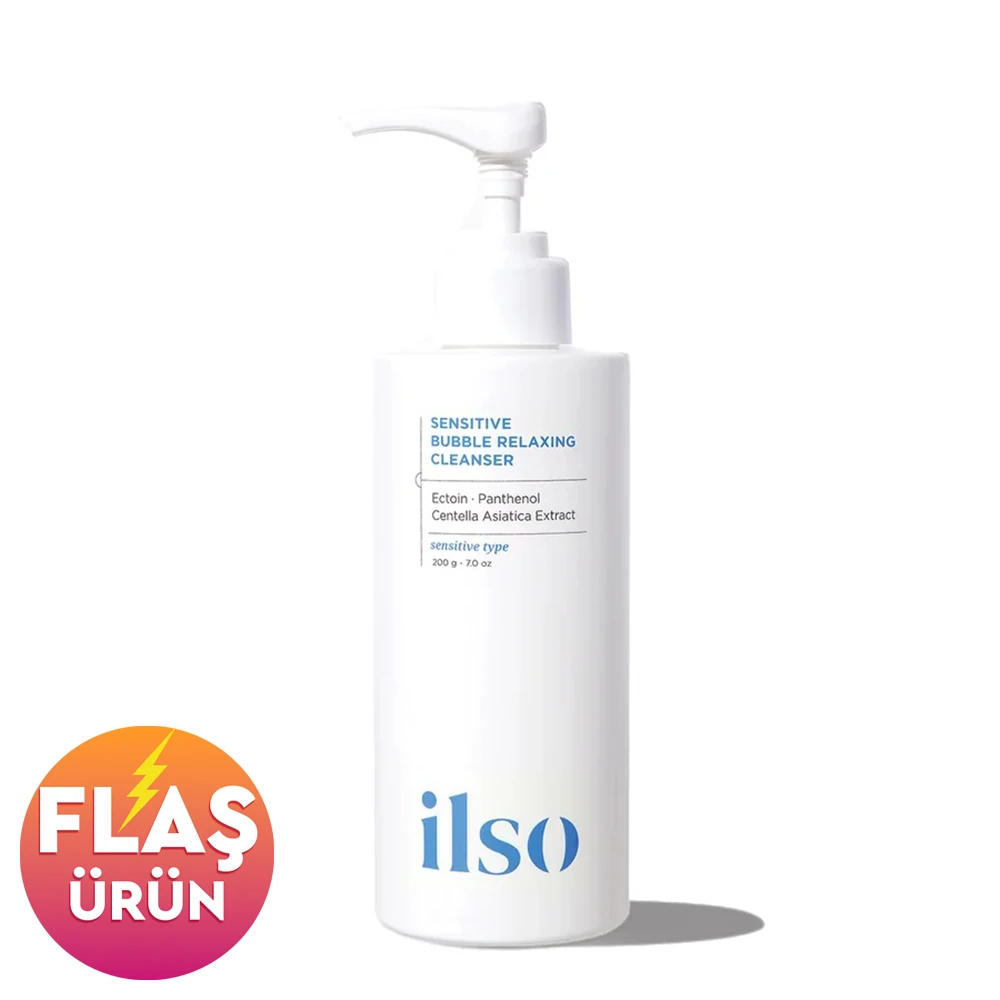 Ilso Sensetive Bubble Relaxing Cleanser 200gr - Yüz Temizleyici
