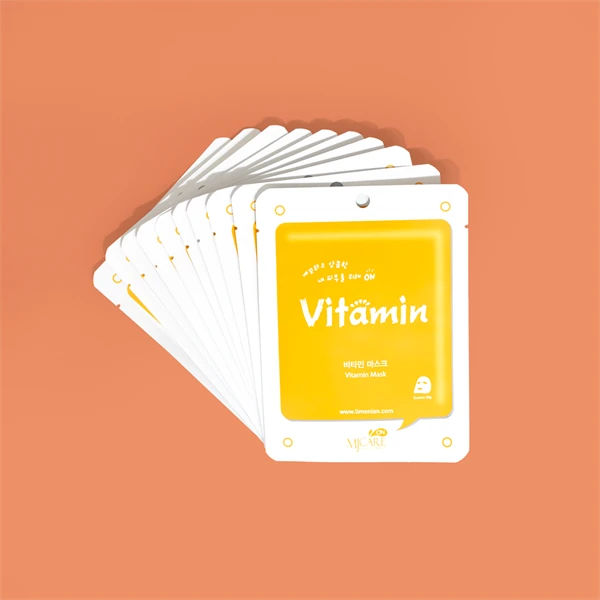 Mjcare On Vitamin Mask - Vitaminli Yüz Maskesi 20'li