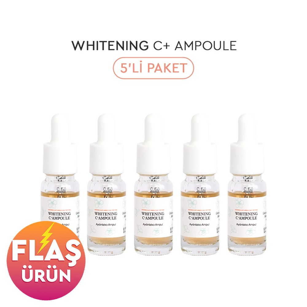 Seohwabi Whitening C+ Ampoule 10 ml (5 Adet) - Aydınlatıcı C Vitaminli Ampul