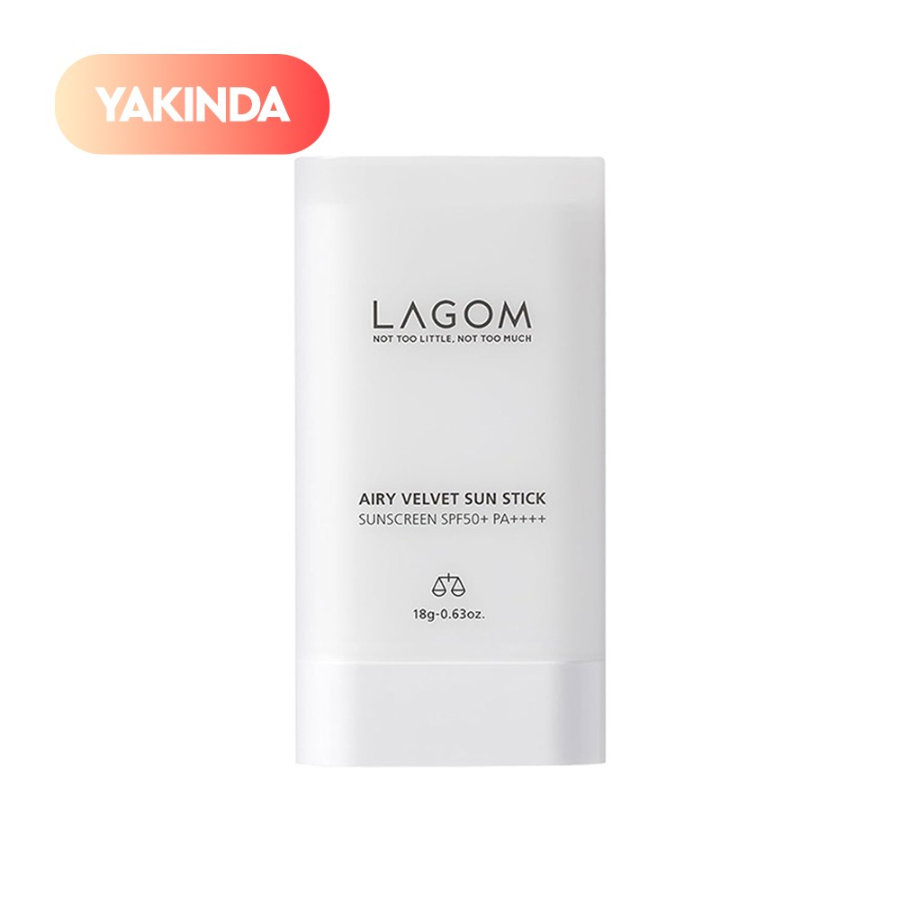 Lagom Airy Velvet Sun Stick 18gr SPF 50+ PA++++ - Matlaştırıcı Güneş Koruyucu Stick 