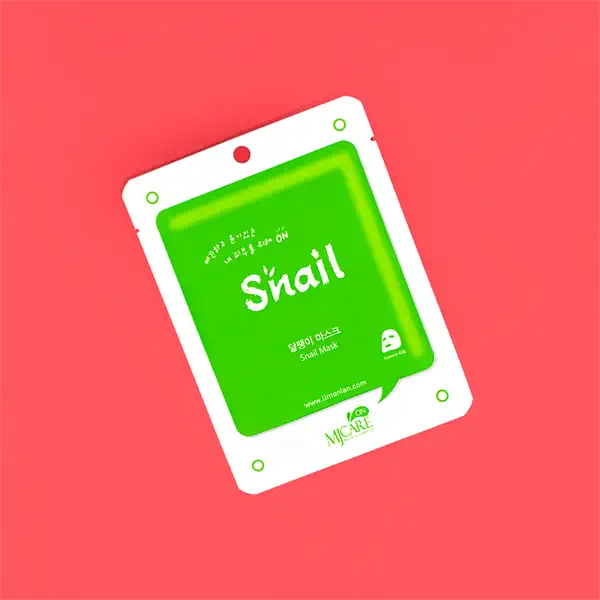 Mjcare On Snail Mask - Salyangoz Özlü Yüz Maskesi 20'li