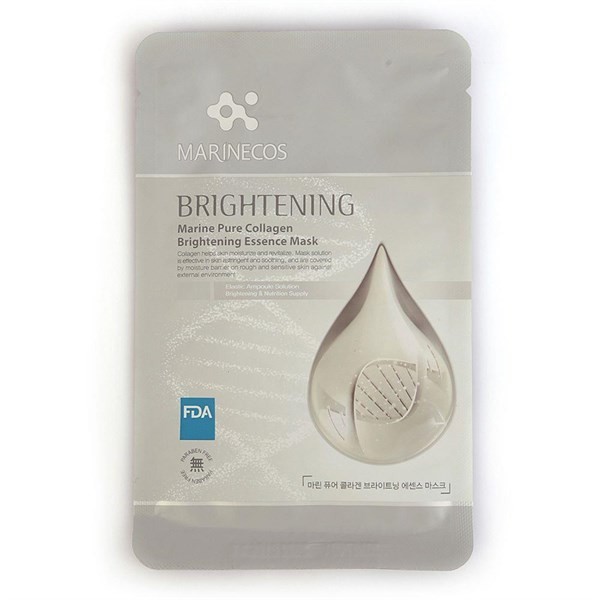 Marinecos Brightening Collagen Essence Mask | Kolajen İçeren Aydınlatıcı Yüz Maskesi