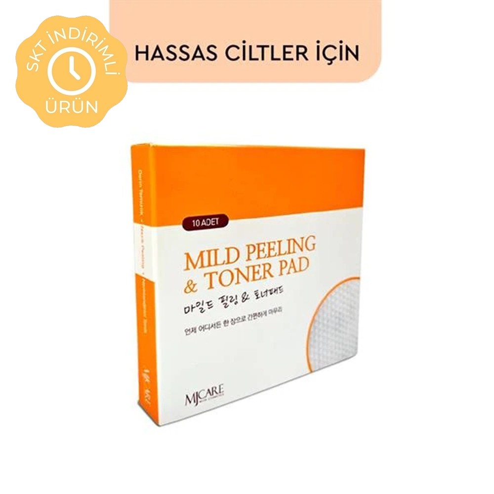 Mjcare Mild Peeling Pad 10'lu Kutu