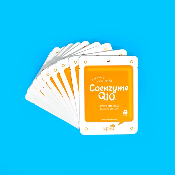 Mjcare On Coenzyme Mask - Koenzim Q10 İçeren Yüz Maskesi 20'li