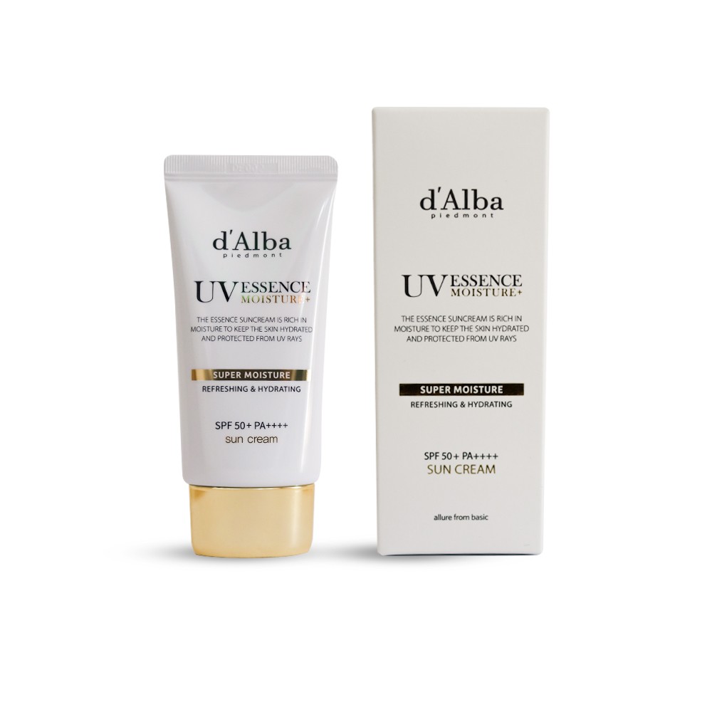 d'Alba UV Essence Super Moisture Sun Cream 50ml SPF 50+ PA++++ - Yoğun Nemlendirici Güneş Koruyucu Krem