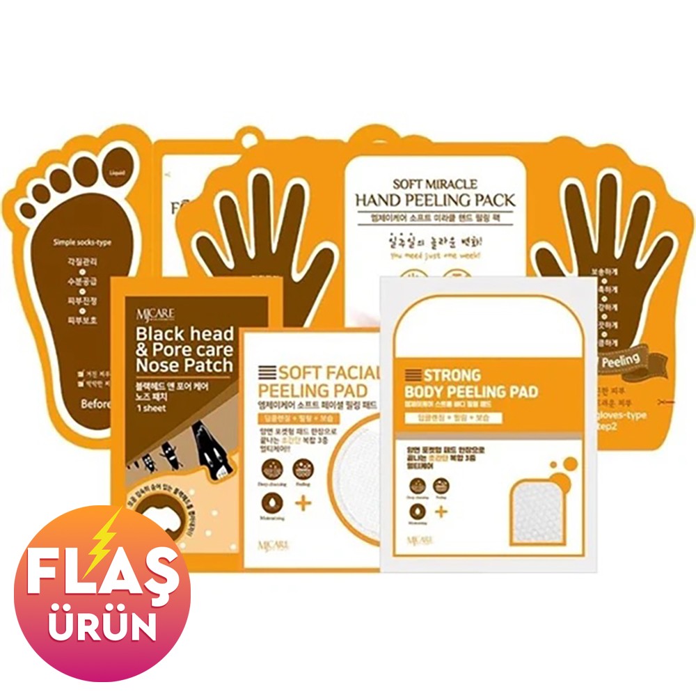 Mjcare 5'li Peeling Set