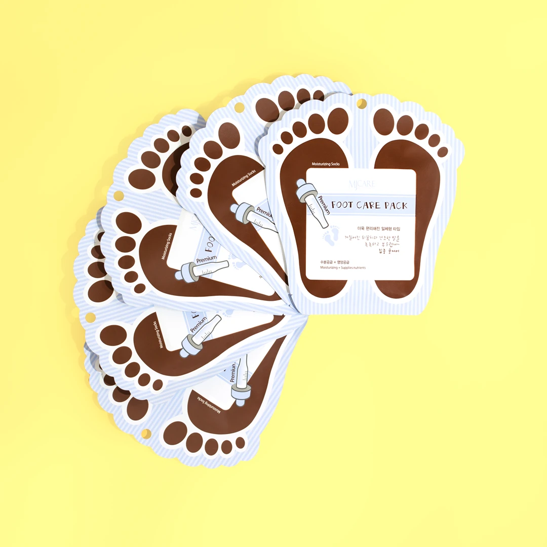 Mjcare Premium Foot Care Pack - Nemlendirici Çorap Tipi Ayak Bakım Maskesi 10'lu
