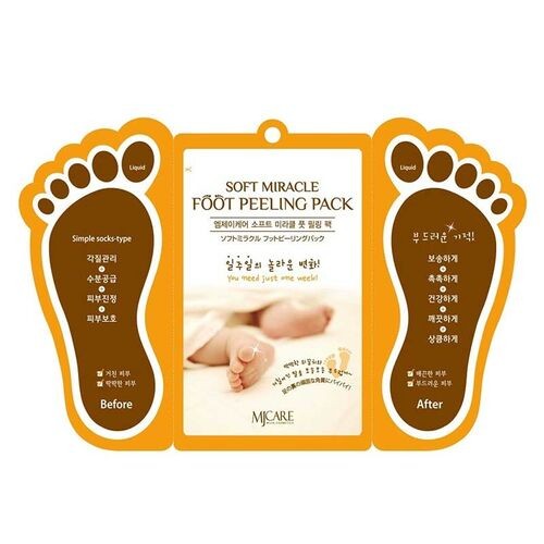 Mjcare Miracle Foot Peeling Pack - Mjcare Çorap Tipi Ayak Peeling Maskesi