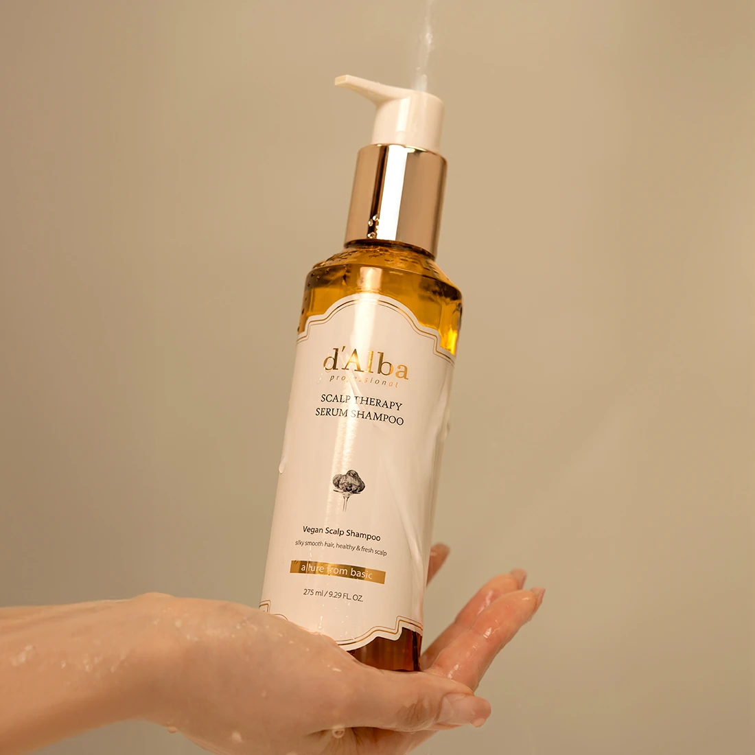 d'Alba Professional Repairing Scalp Therapy Serum Shampoo 275ml - Saç Derisi Bakımı Yapan Şampuan