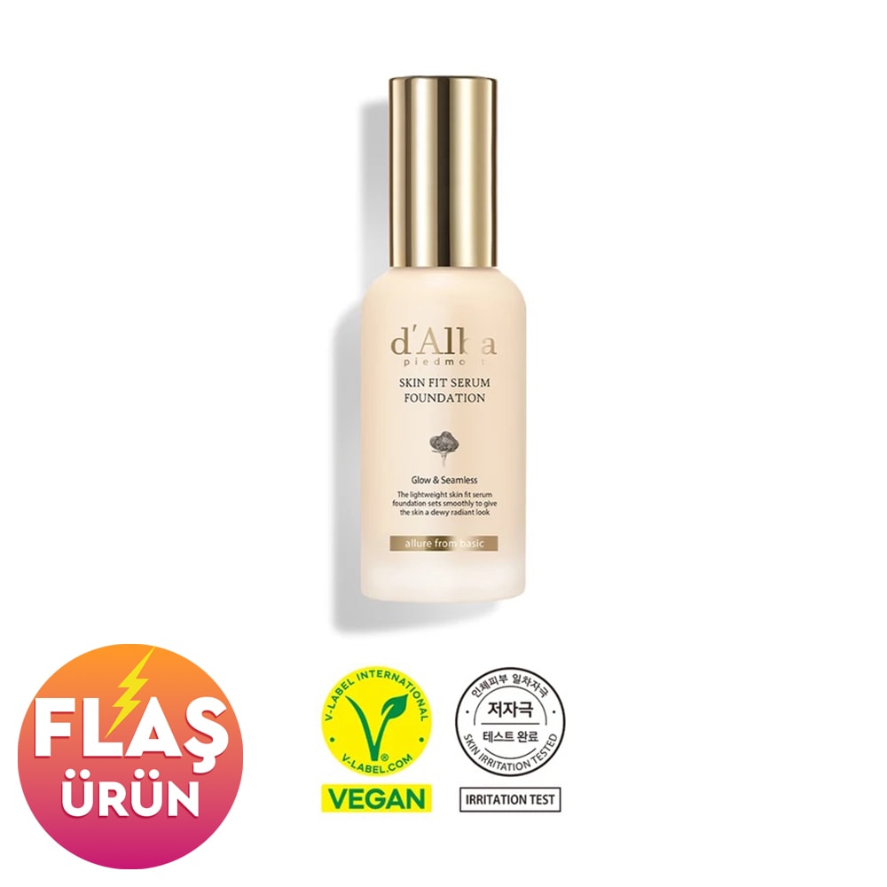 d’Alba Skin Fit Serum Foundation No 21 30ml- Fondoten Açık Ten