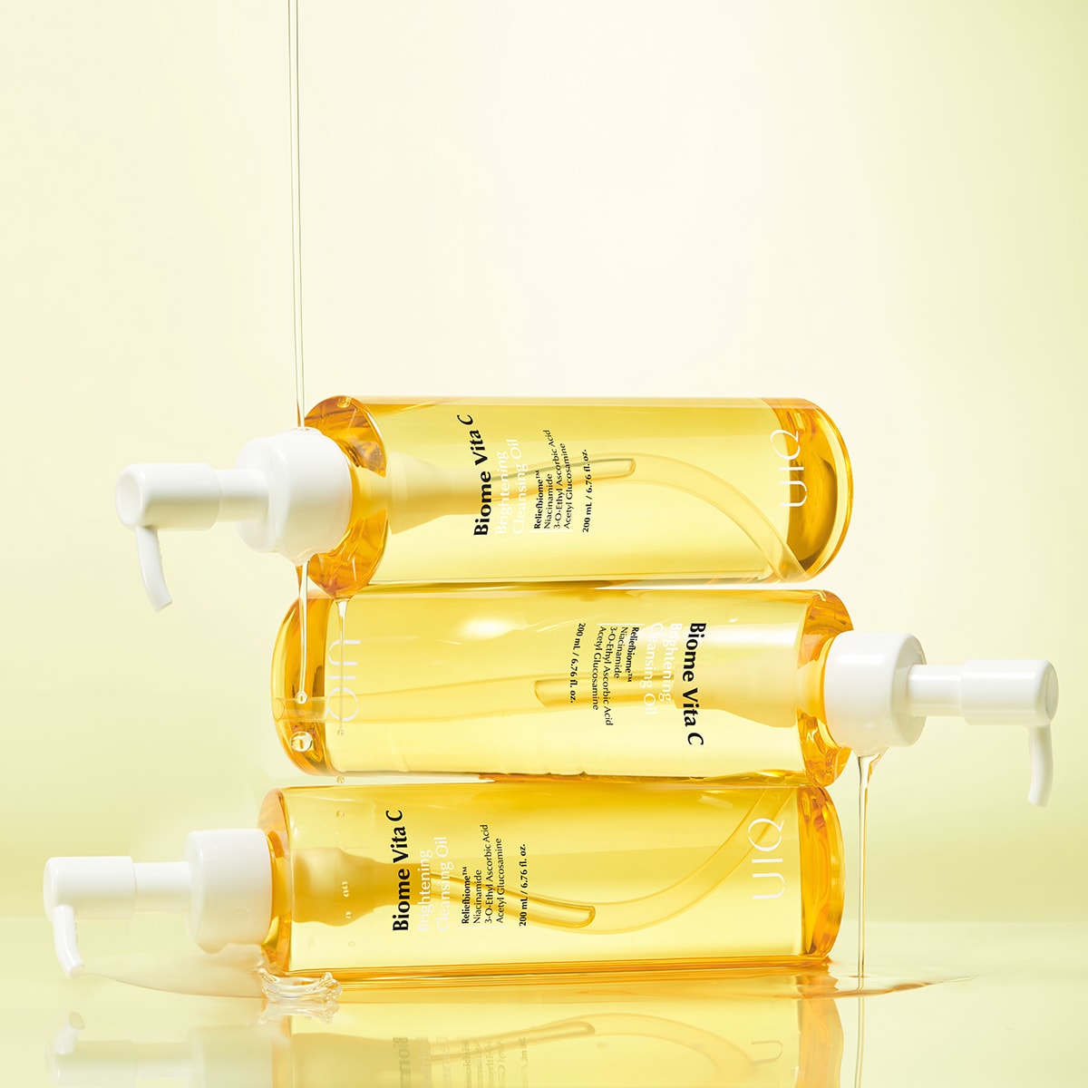 UIQ Biome Vita C Brightening Cleansing Oil 200ml - Temizleyici ve Aydınlatıcı Yağ