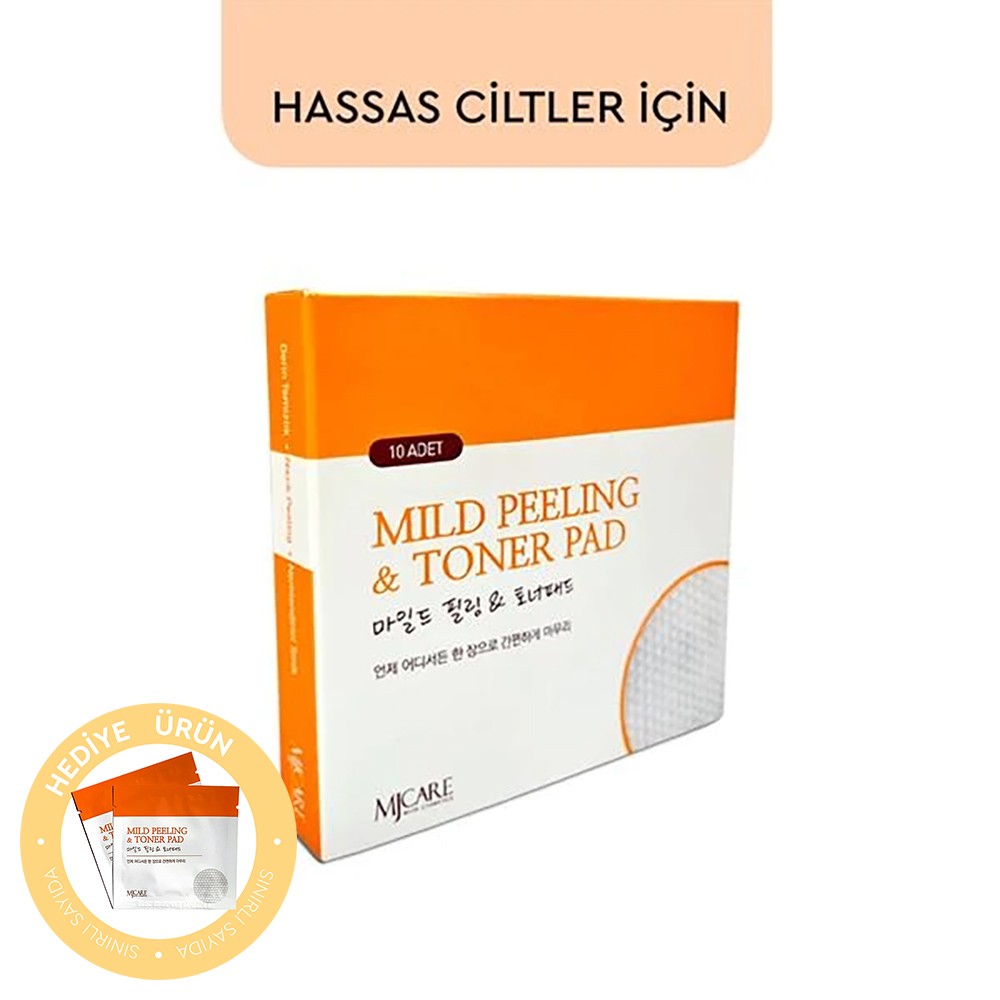 Mjcare Mild Peeling Pad 10'lu Kutu