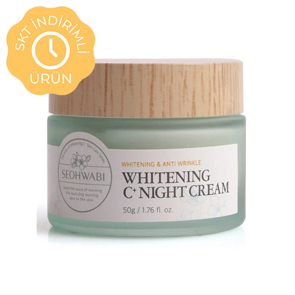 Seohwabi Whitening C+ Night Cream - Lekeli Ciltler İçin Aydınlatıcı Gece Kremi