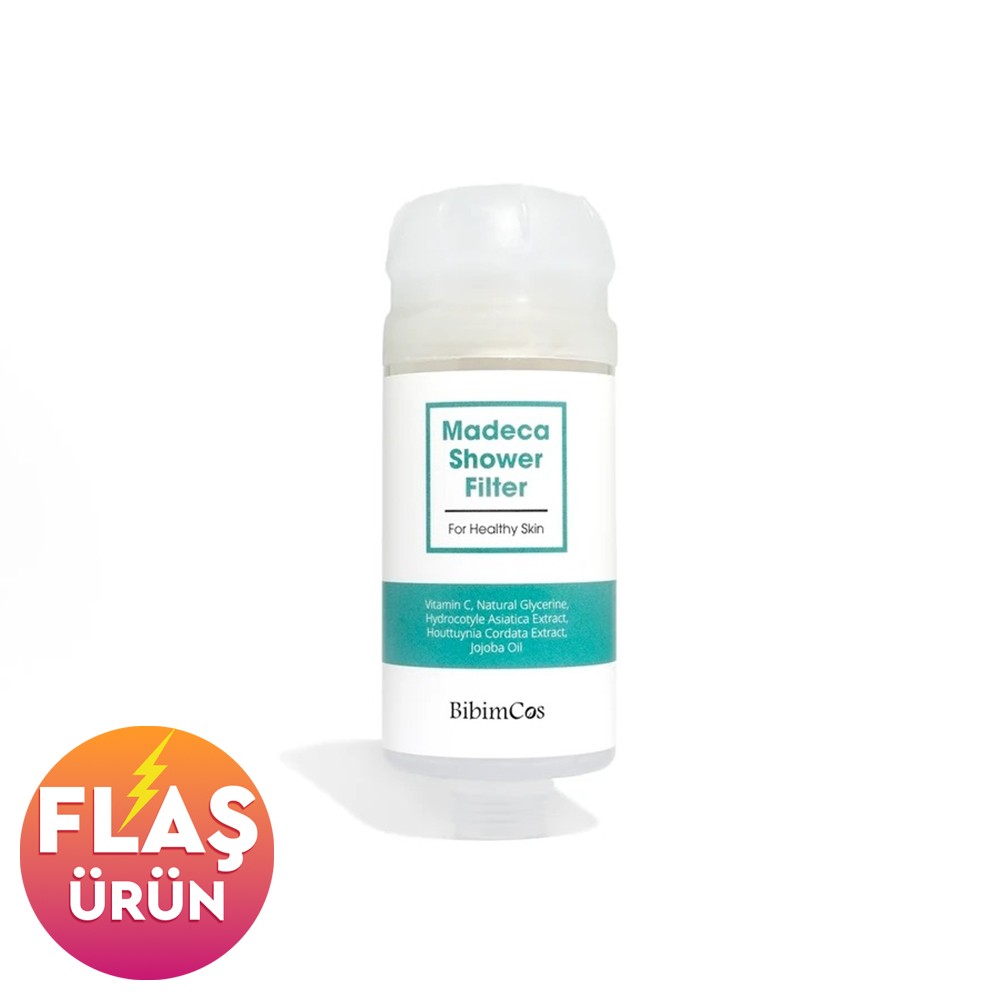 Bibimcos Madeca Shower Filter - Cilt Nemlendirici ve Besleyici Duş Filtresi