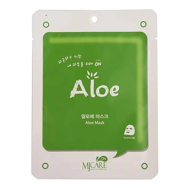 Mjcare On Aloe Mask - Aloe Vera zl Yz Maskesi | Limonian