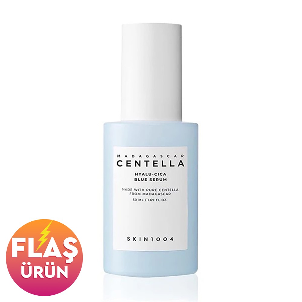 Skin1004 Madagascar Centella Hyalu-Cica Blue Serum 50ml - Nemlendirici Ve Yatıştırıcı Serum