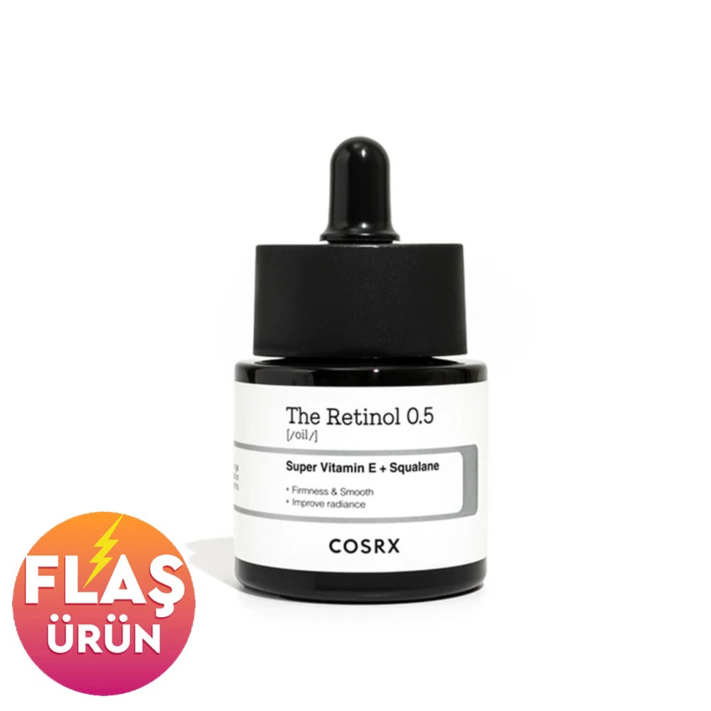 Cosrx The Retinol 0.5 Oil 20ml – Retinollü Yağ