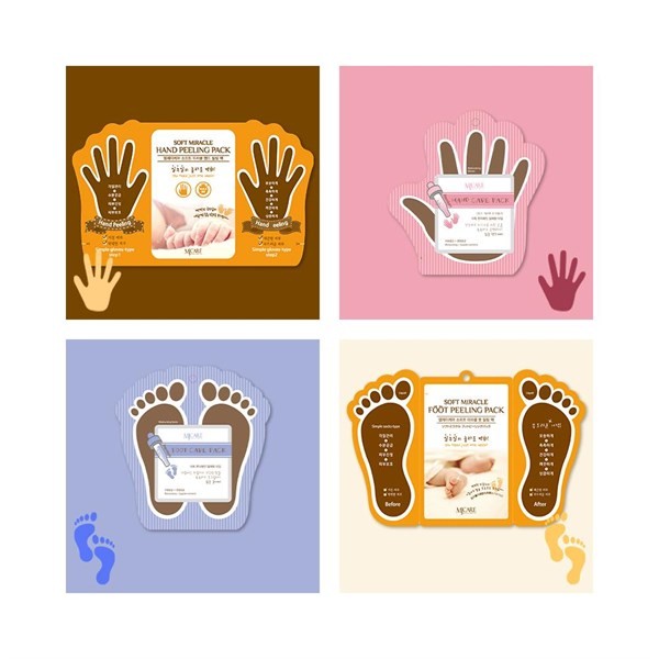 Mjcare Hand & Foot Care and Peeling Mask Set